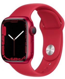 Apple Watch Series 7 41mm Red - фото 1