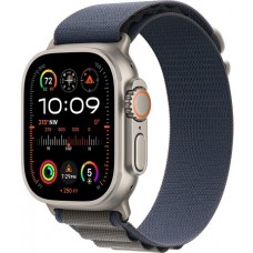 Apple Watch Ultra 2 (2023) 49mm Titanium case Blue Alpine loop