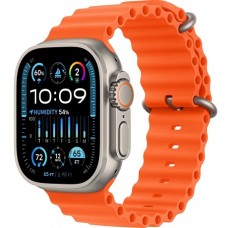 Apple Watch Ultra 2 (2023) 49mm Titanium case Orange Ocean Band