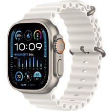 Apple Watch Ultra 2 (2023) 49mm Titanium case White Ocean Band
