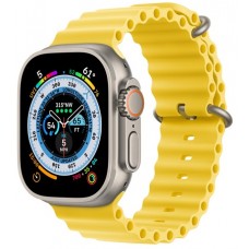Apple Watch Ultra 49mm Titanium case Yellow Ocean Band