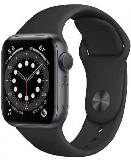Apple Watch Series 6 44mm Space Gray Black - фото 1