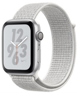 Apple Watch Series 4 Nike+ 40mm Silver / White Nike Loop - Увеличенное фото 1