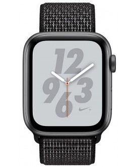 Apple Watch Series 4 Nike+ 44mm Space Gray / Black Nike Loop - фото 2
