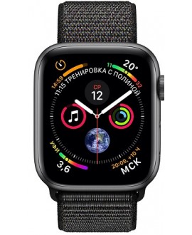 Apple Watch Series 4 40mm Space Gray / Black loop - Увеличенное фото 2